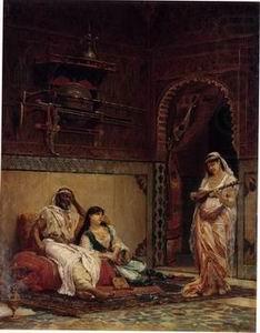 Arab or Arabic people and life. Orientalism oil paintings 164, unknow artist